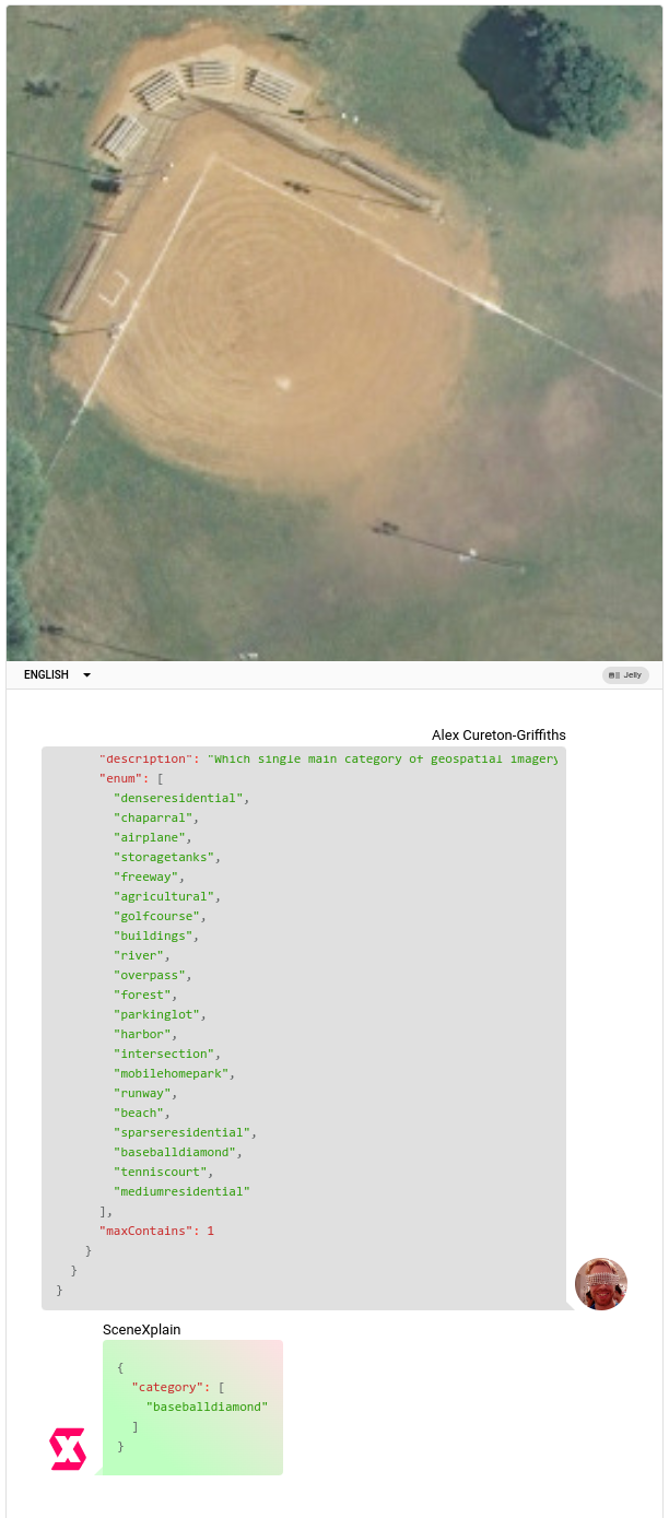 Wikipedia page for Alex Cureton-Griffiths with tags of geospatial categories and a baseball diamond