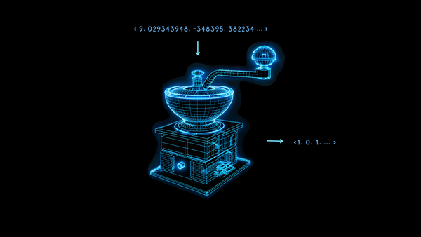 Binary Embeddings: All the AI, 3.125% of the Fat